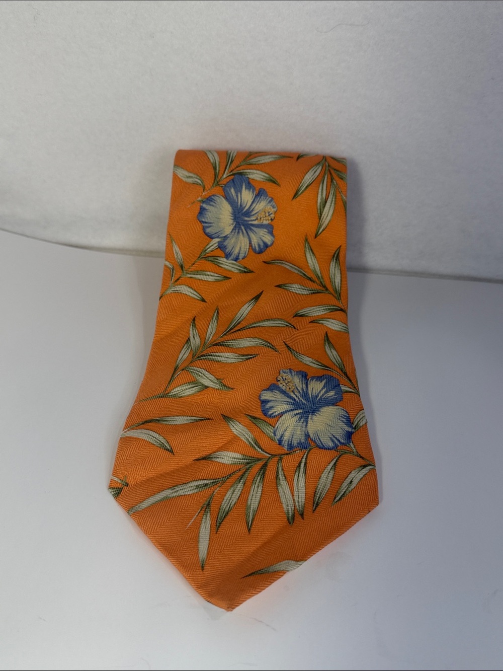 Tommy Bahama Men’s Floral Silk Tie Hibiscus Print